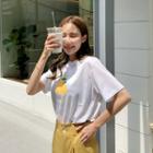 Lemon Print T-shirt
