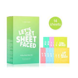 I Dew Care - 14 Days Sheet Mask Set Lets Get Sheet Faced 1 Set