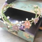 Bridal Flower Headpiece Multicolour - One Size