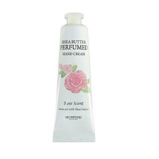 Skinfood - Shea Butter Perfumed Hand Cream 30ml (10 Flavors) Rose Scent