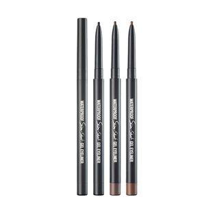 Macqueen - Waterproof Slim Shot Gel Eyeliner - 3 Colors #01 Deep Black