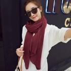 Pleated Cotton Scarf