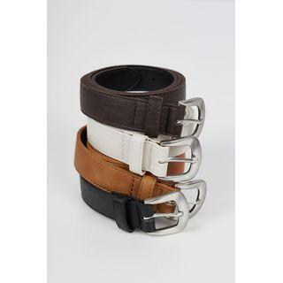Basic Faux-leather Belt