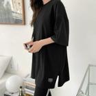 Plain Over-fit T-shirt