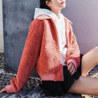 Zipper Fleece Jacket