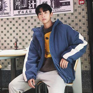 Loose-fit Padded Hooded Jacket