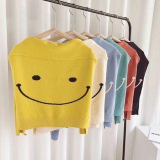 Smiley Yarn Shawl