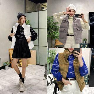 Corduroy Padded Shell Vest