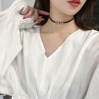 Twist Choker As Shown In Figure - One Size