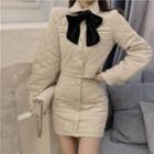 Padded Faux Pearl Top / Skirt