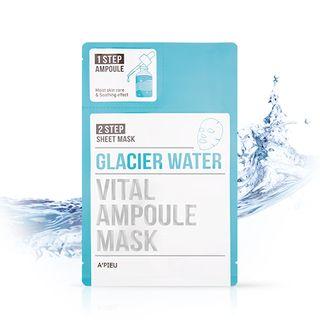 Apieu - 2 Step Vital Ampoule Mask (glacier Water) 1pc