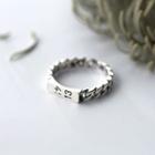 S925 Sterling Silver Chain Ring