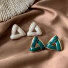 Triangle Glaze Earring