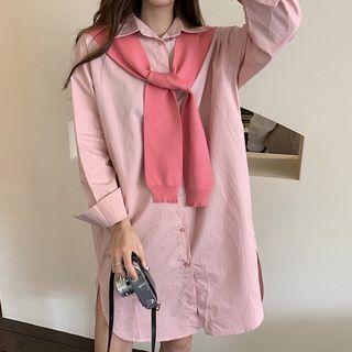 Plain Shirtdress / Plain Shawl