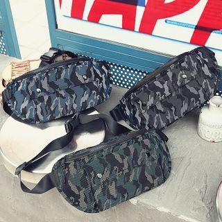 Camo Print Belt Bag