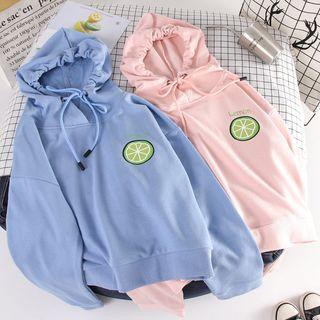 Lemon Print Hoodie