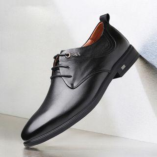 Genuine Leather Derby Shoes