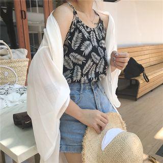 Pattern Slim-fit Camisole Top
