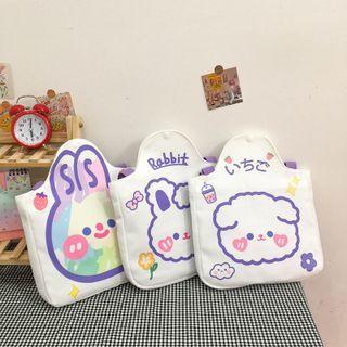 Cartoon Print Shoulder Bag (various Designs)