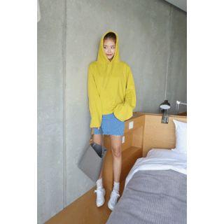 Loose-fit Hooded Top