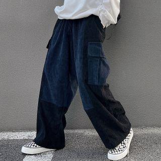 Corduroy Loose Fit Cargo Pants