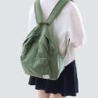 Distressed Canvas Backpack