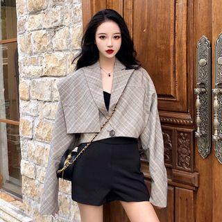 Set : Blazer + High Waist Pants