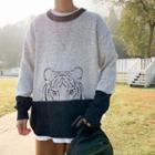 Printed Tiger Sweater