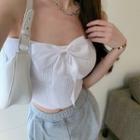 Bow Strapless Top