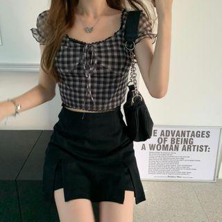 Fitted Mini Skort