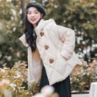 Hooded Quilted Jacket / Midi Coat