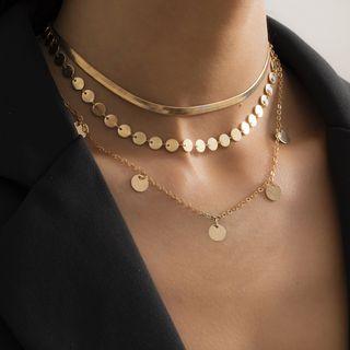 Set Of 3: Layered Alloy Choker
