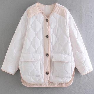Two-tone Reversible Padded Jacket