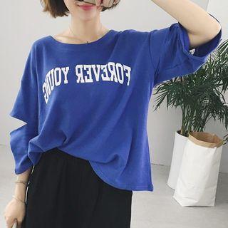 Letter Cutout Sweatshirt