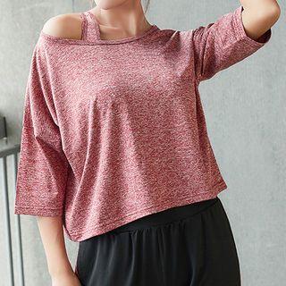 Elbow-sleeve Quick Dry T-shirt