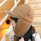 Fleece-lined Ear Flap Hat