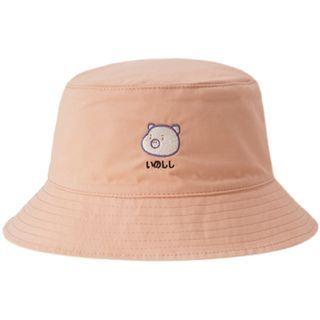 Animal Embroidered Bucket Hat