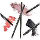 Set Of 5: Dual Head Makeup Brush 5 Pcs - As Shown In Figure - One Size