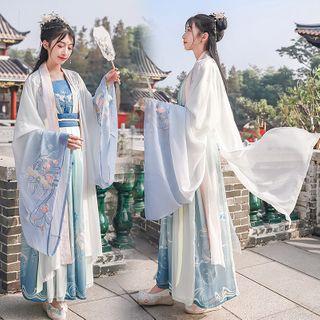 Embroidered Hanfu Jacket / Set