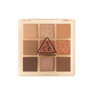 3ce - Multi Eye Color Palette Clear Layer Warm Edition #butter Cream 8.5g