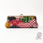 Print Pouch Pink & Red & Green - One Size
