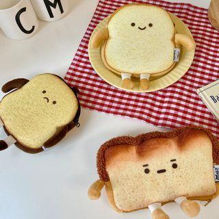 Toast Chenille Coin Purse