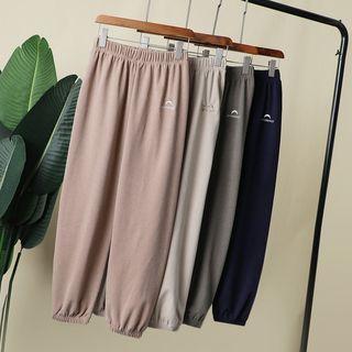 Logo Embroidered Lounge Pants