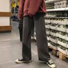 Wide Leg Pants Gray - One Size