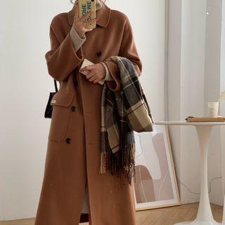 Double-breasted Mid Coat