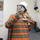 Front Pocket Wide-stripe Long-sleeve T-shirt
