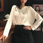 Long-sleeve Hoodie Top