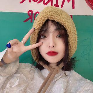 Fleece Bonnet Hat