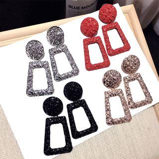 Textured Dangle Earring