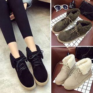 Fleece Lined Snow Boots